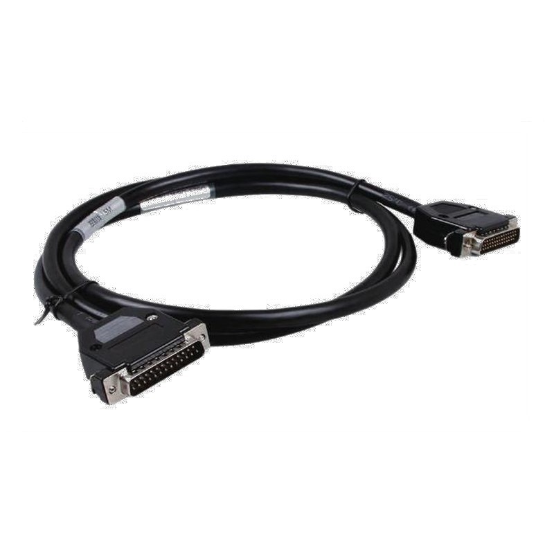 Industrial communication cable assembly with D-Sub connector, suitable for automation and control systems
